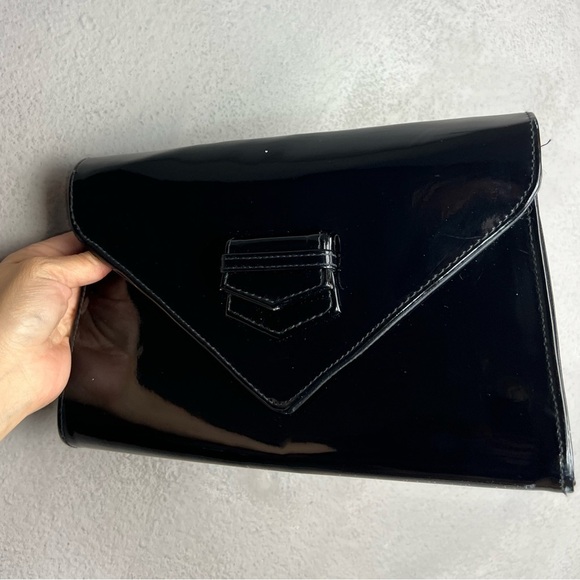 Vintage Patent leather envelope purse - Picture 7 of 12